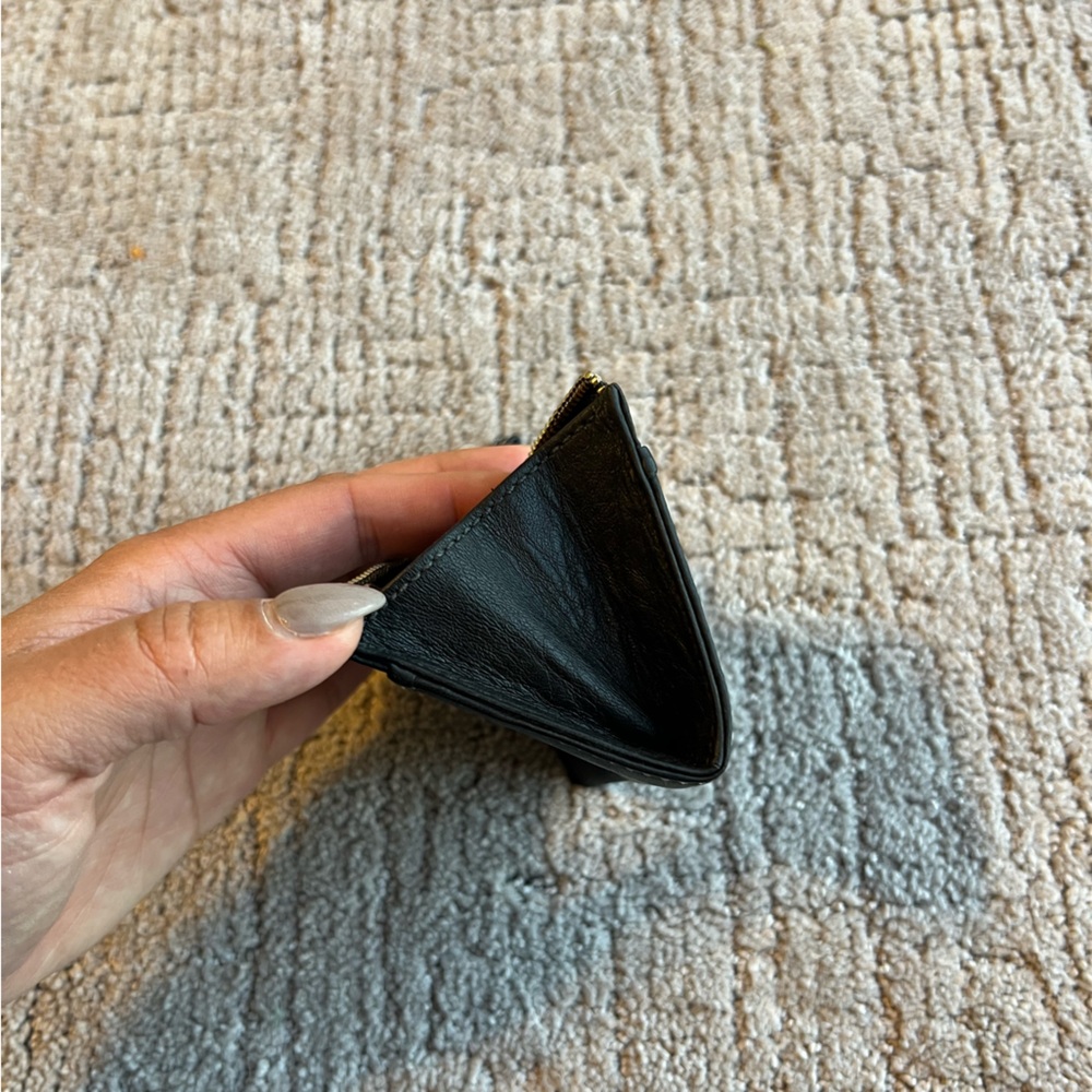 Coach Leather Zip Card Case with Key Ring - Picture 12 of 12